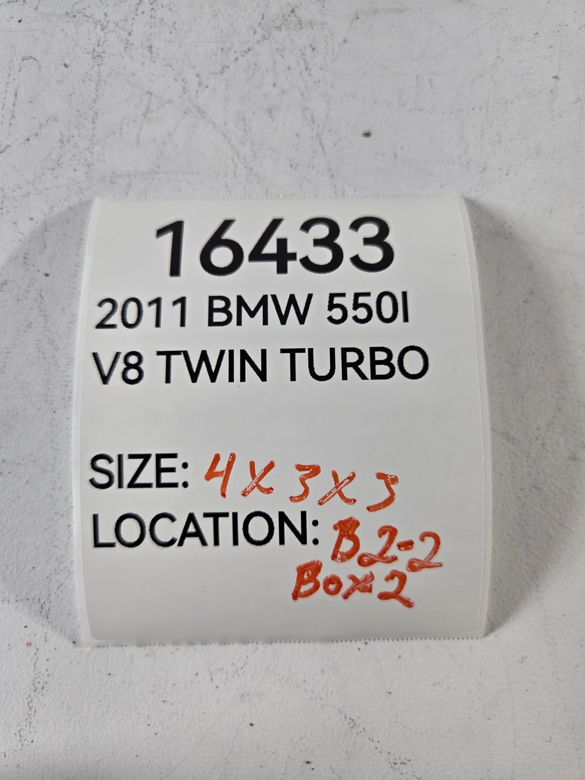 2010 2017 BMW 528i Right Front Headlight Height Level Sensor OEM 3714678407504