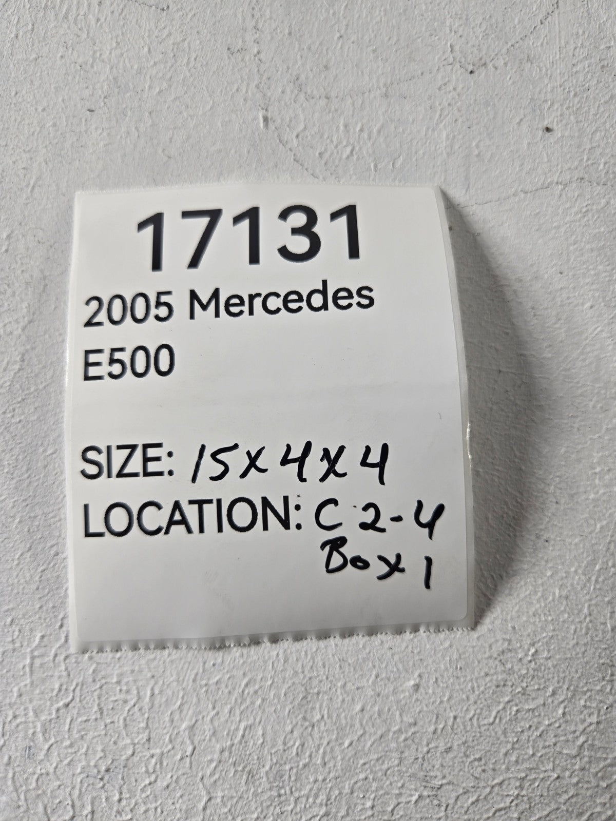 2003 2006 Mercedes Benz E500 Battery Cable Wire Wiring Harness OEM 2115405330