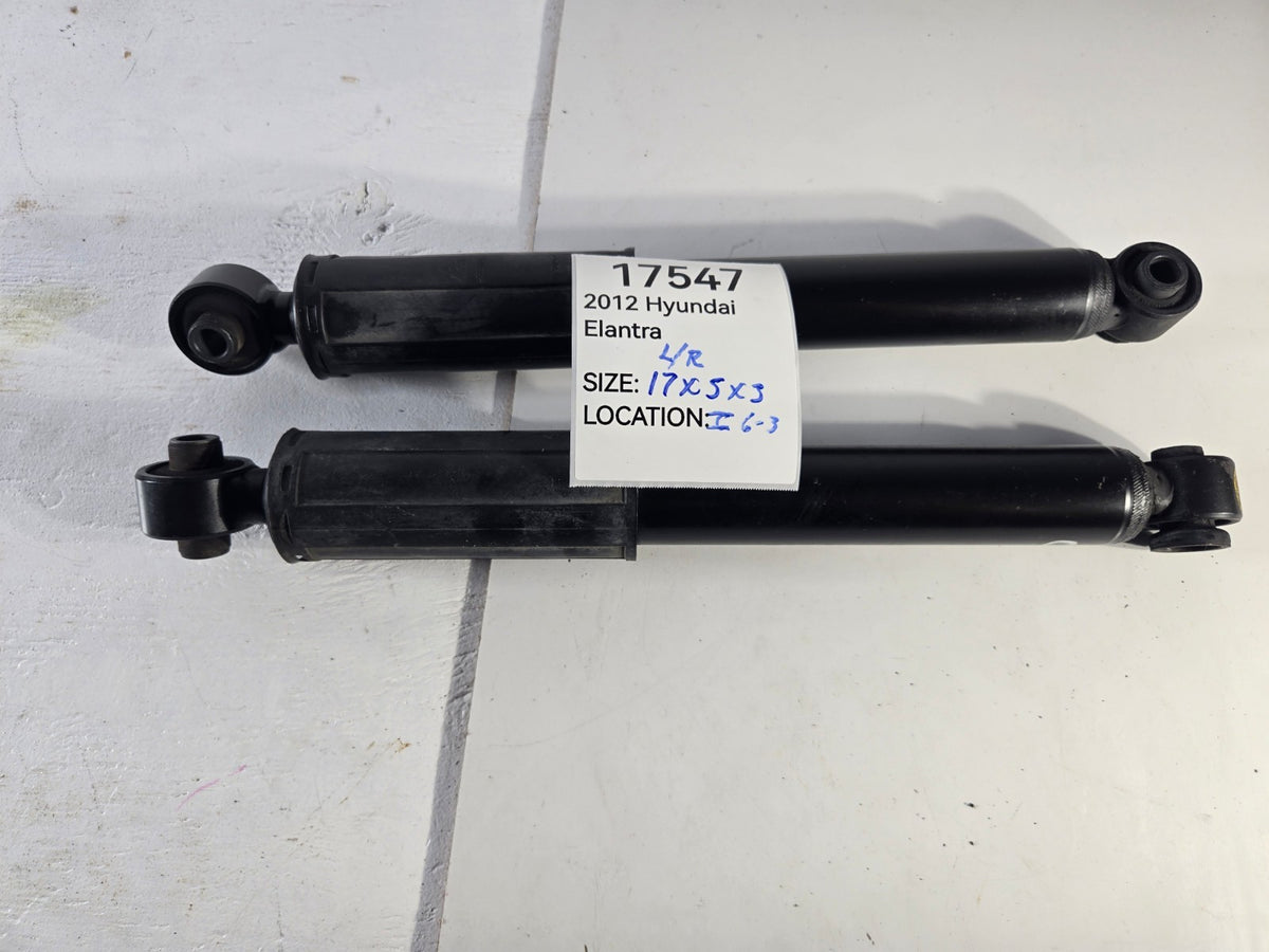 2011 2013 Hyundai Elantra Left Right Rear Suspension Shock Absorber Strut OEM