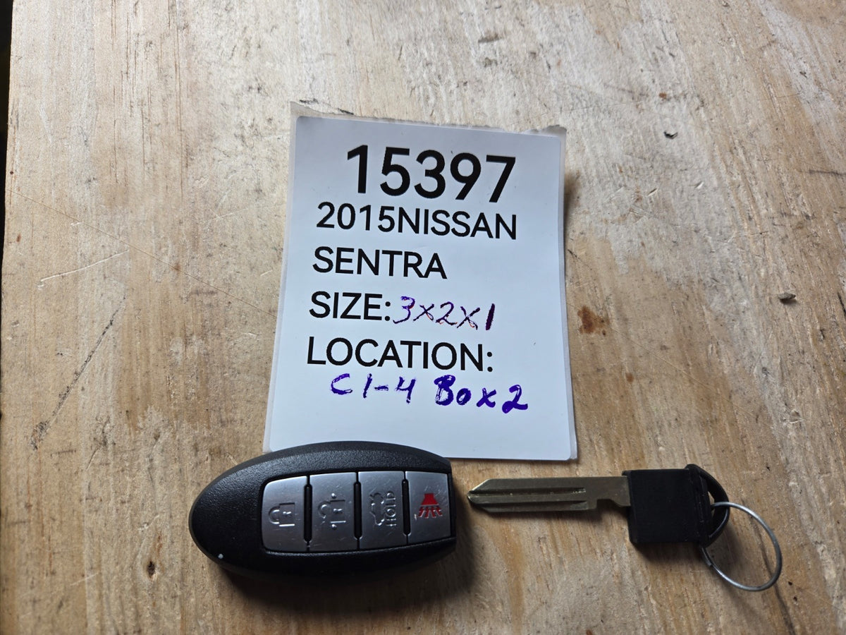 2013-2019 Nissan Sentra Smart Key Less Entry Remote 285E3-3SG0D OEM 15397
