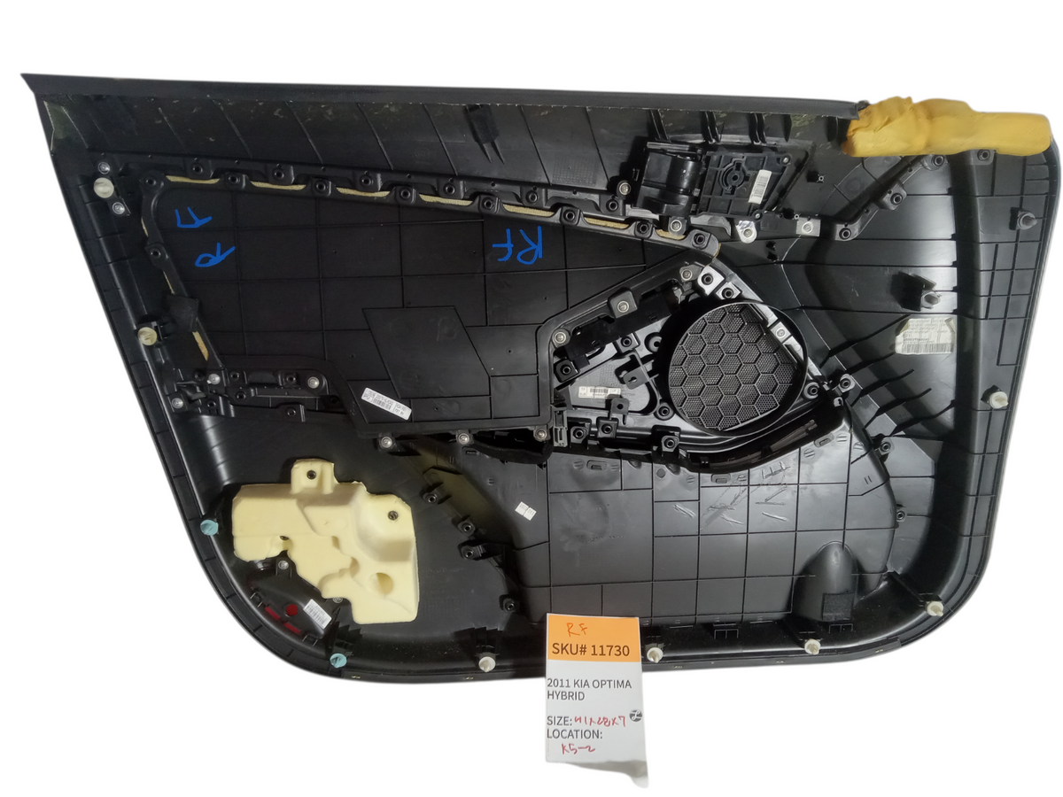 2011 2013 Kia Optima Hybrid Right Passenger Side Front Door Trim Panel Cover OEM