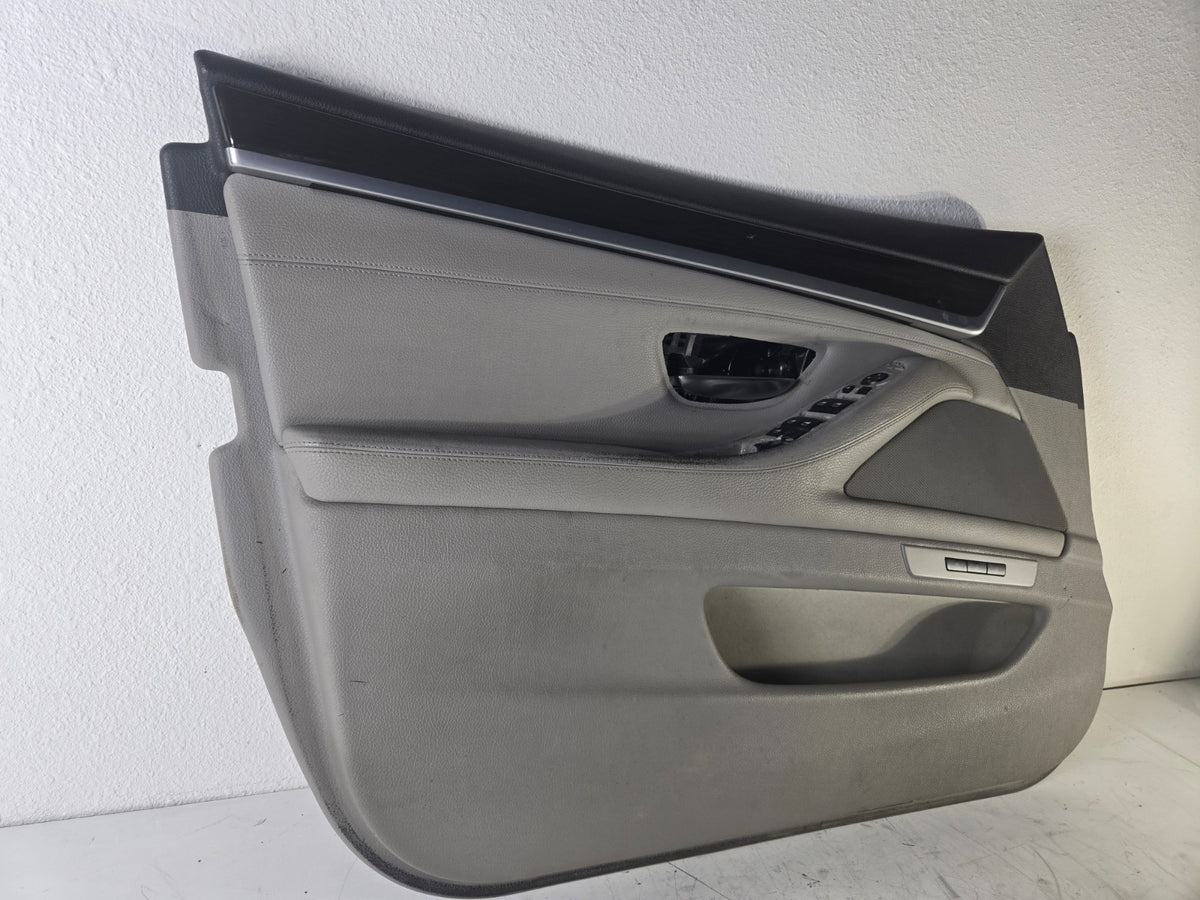2010 2013 BMW 5 Series 528i 550i Left Driver Front Door Inner Trim Panel OEM