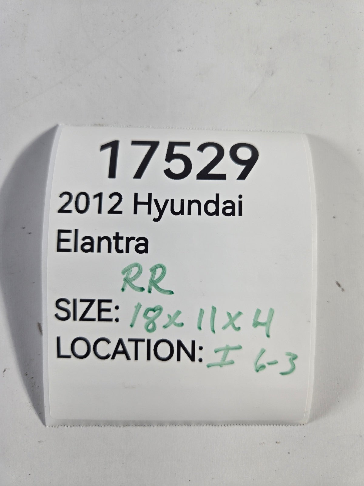 2011 2015 Hyundai Elantra Right Passenger Side Rear Door Scuff Molding Trim OEM