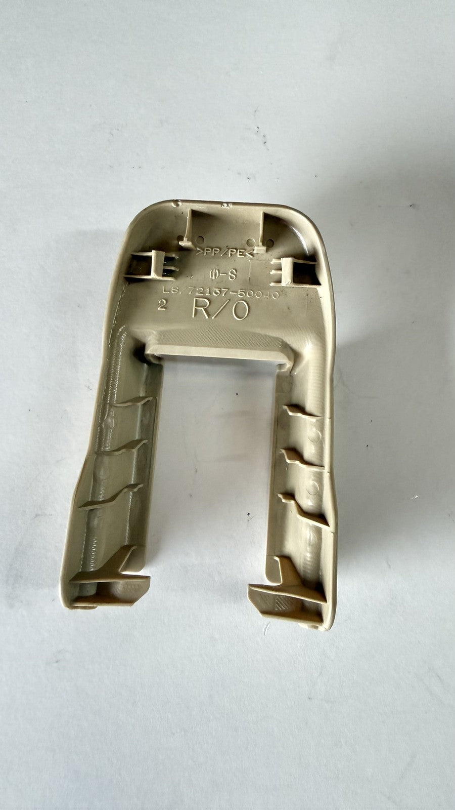 Lexus LS460 Cover, Seat Track Bracket 4-PC SET IVORY 72137-50040X2 Genuine OEM