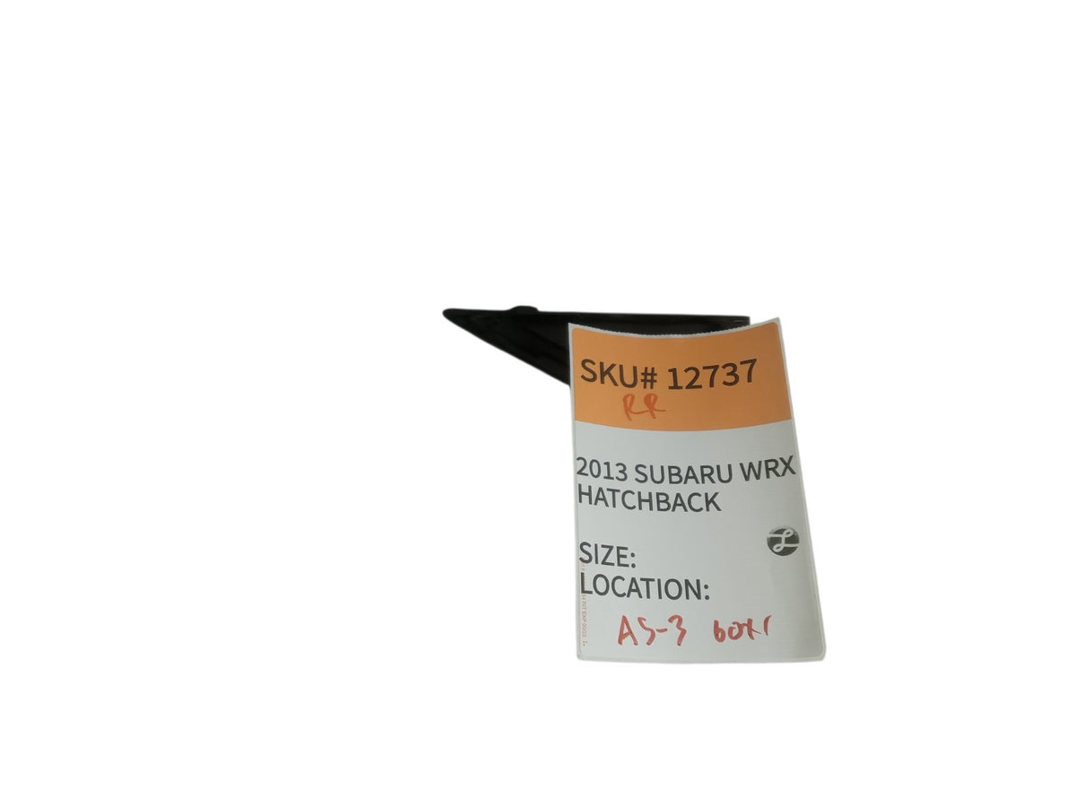2011-2014 Subaru Impreza Left Rear Corner Trim Piece Door OEM 12737