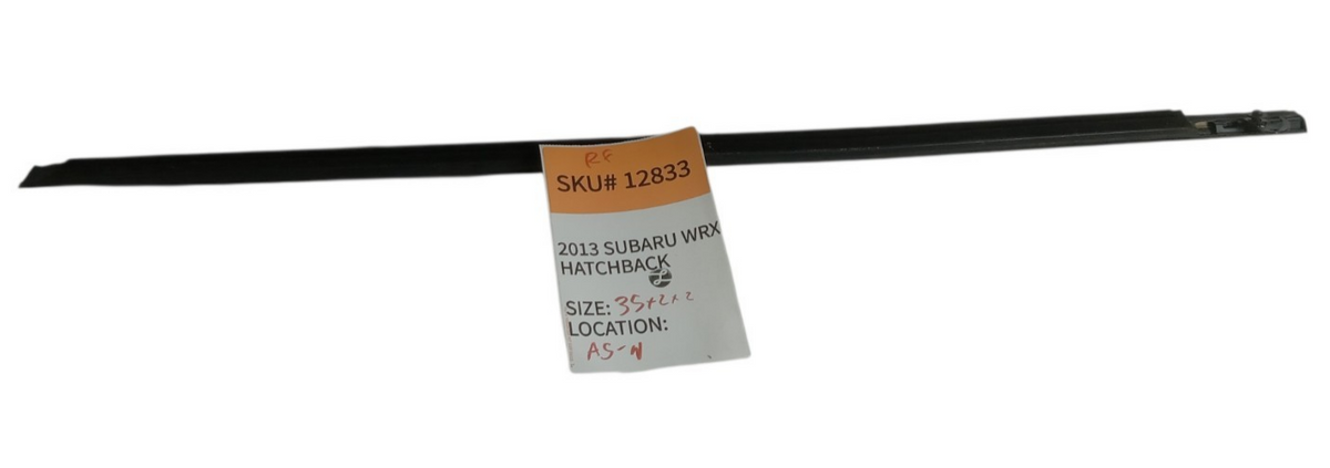 2011-2014 Subaru Impreza Right Front Door Window Outer Weather Strip OEM 12833