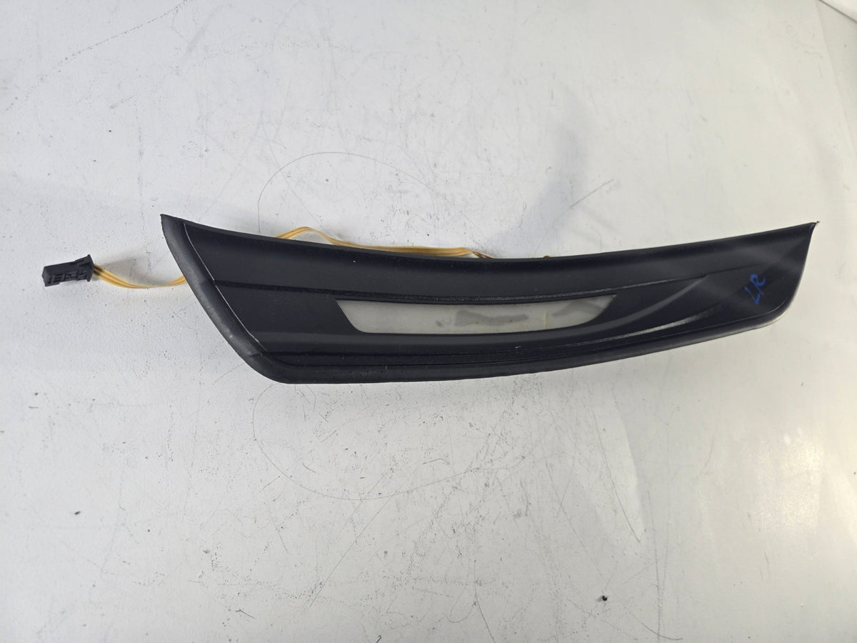 2010 2016 BMW 528i Left Driver Rear Door Sill Scuff Plate Trim OEM 51477203609