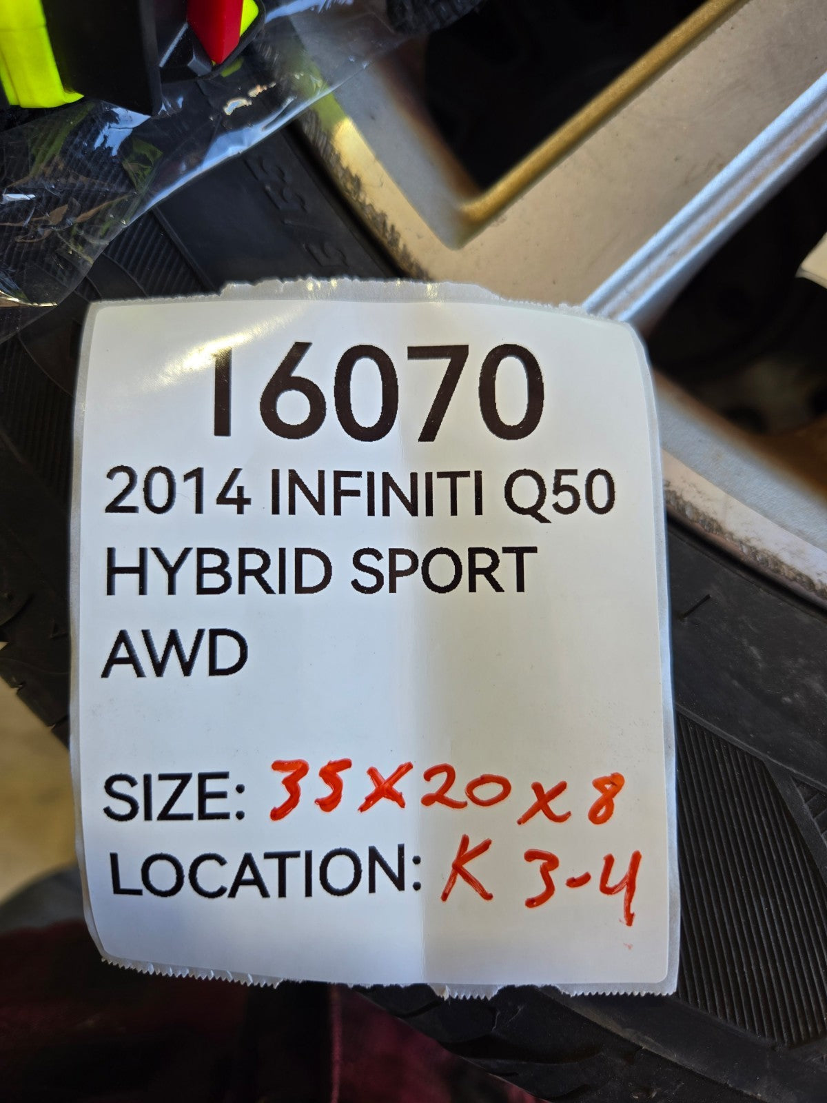 2014 2015 Infiniti Q50 Hybrid Engine Bay Wire Wiring Harness OEM 240114GA1B