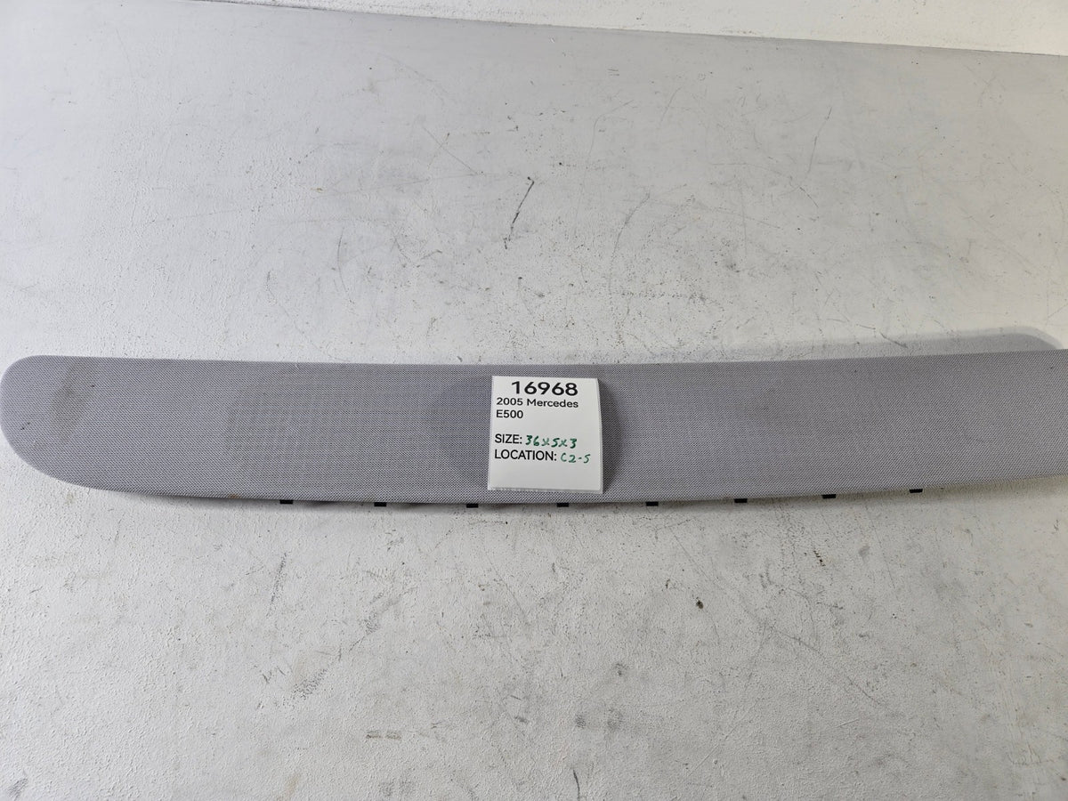 03-06 Mercedes E500 W211 Rear Deck Parcel Shelf Speaker Grille 2116900130 OEM