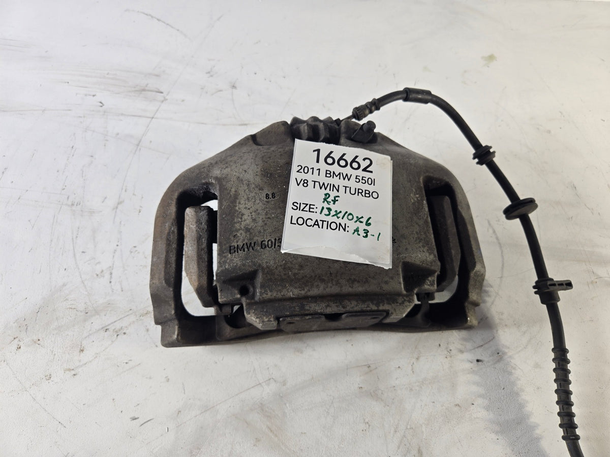 2010 2017 BMW 528i 535i 550i Right Passenger Side Front Wheel Brake Caliper OEM