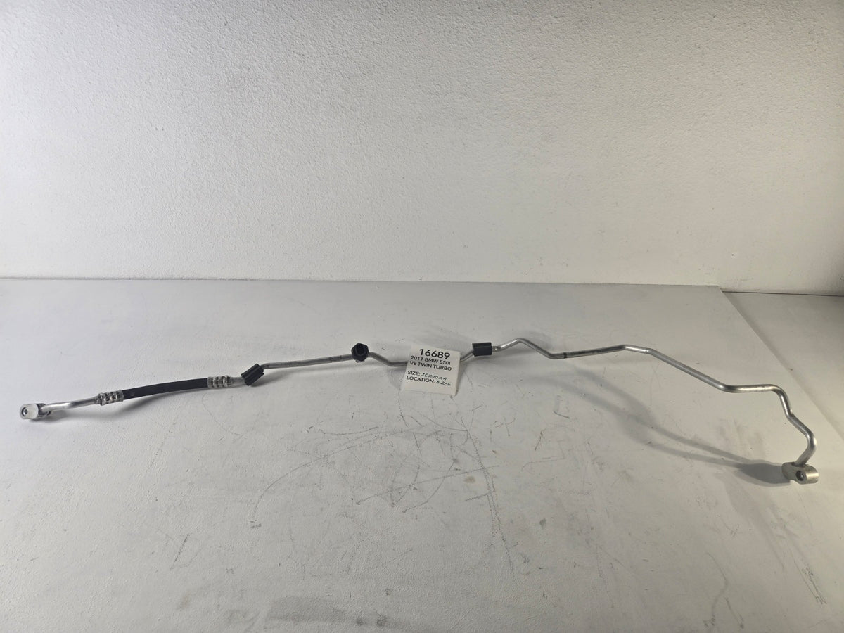 2010 2017 BMW 5 Series 550i A/C AC Pressure Hose Line Pipe Tube OEM 64539119994