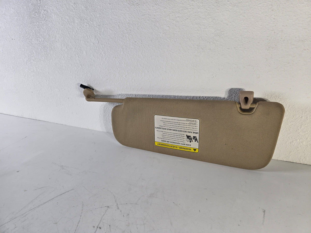 2015 2021 Kia Sedona Right Passenger Side Sun Visor Sunvisor Beige OE 85220A9200