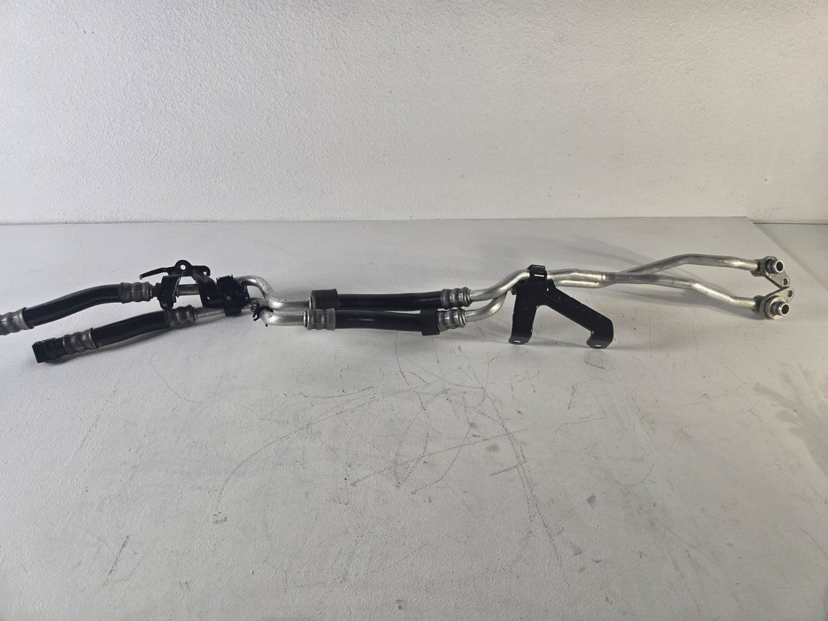2010 2015 BMW 5 Series 550i GT Transmission Oil Cooling Hose Line Pipe OEM