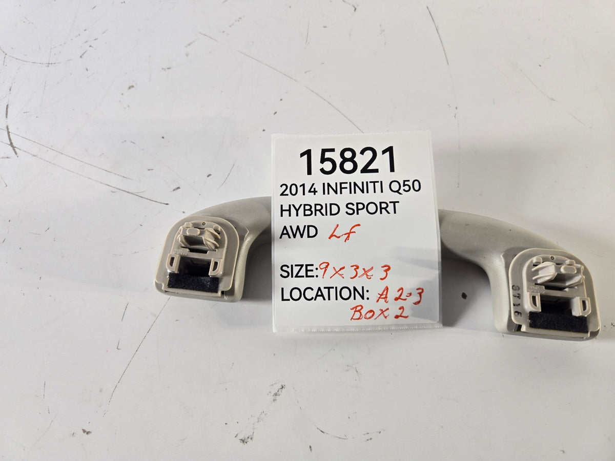 2014 2024 Infiniti Q50 Left Driver Front Roof Grip Grab Handle OEM 739403WS0A