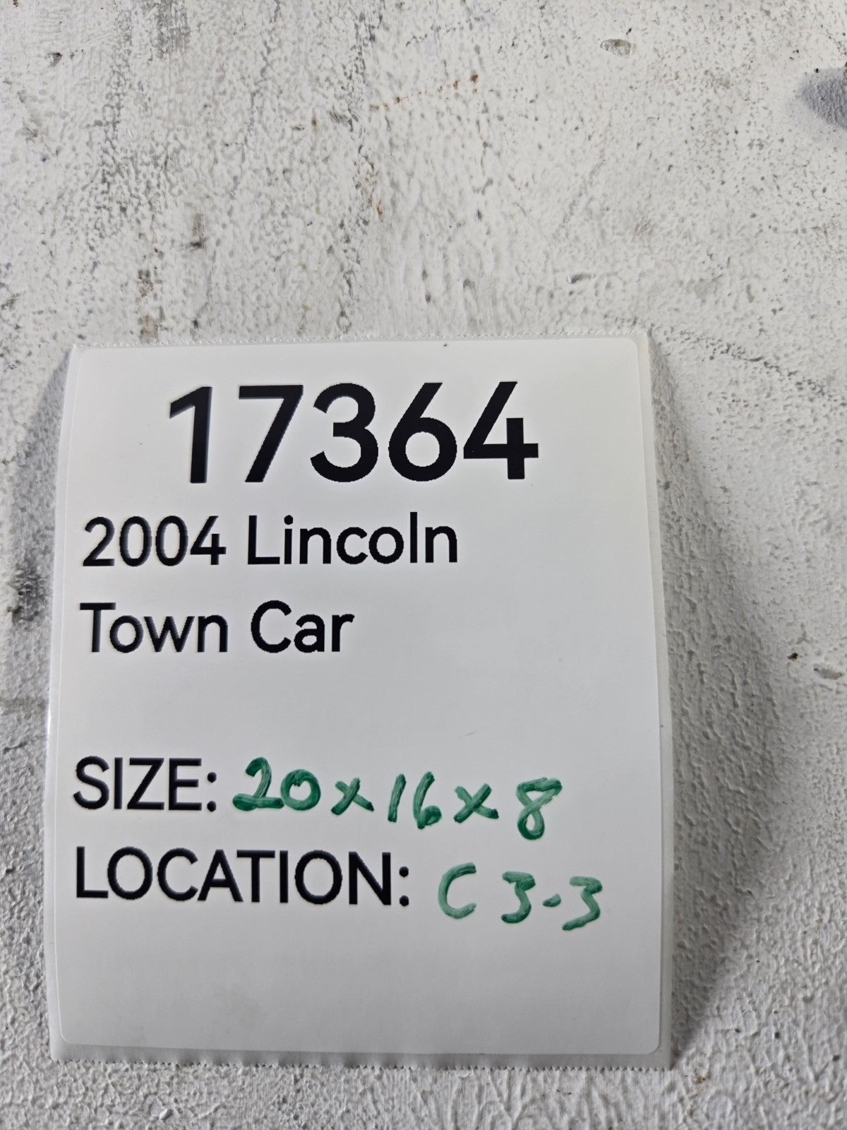 2004 2005 Lincoln Town Car 4.6L Air Intake Manifold OEM 3W7Z9424AD