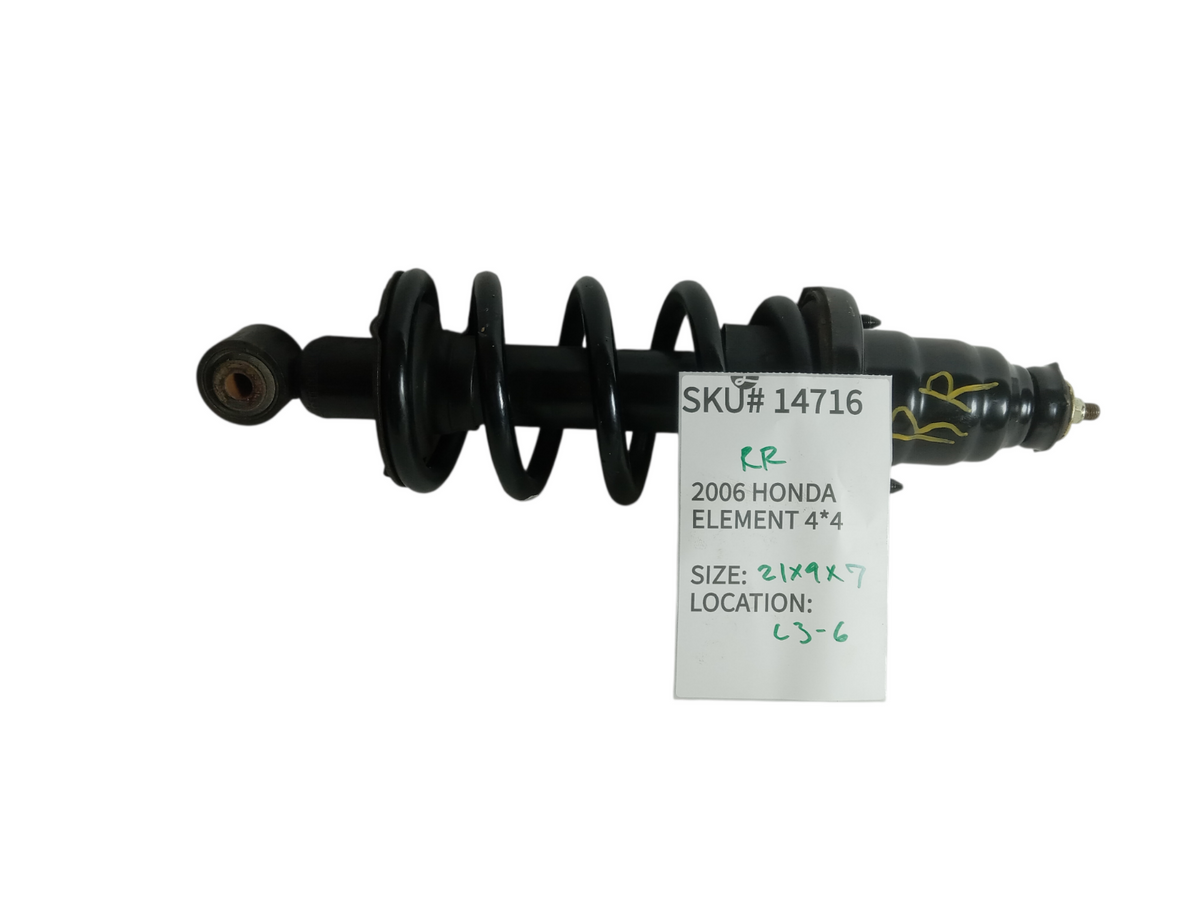 2003 2011 Honda Element Right Passenger Side Rear Shock Absorber Strut Spring OE