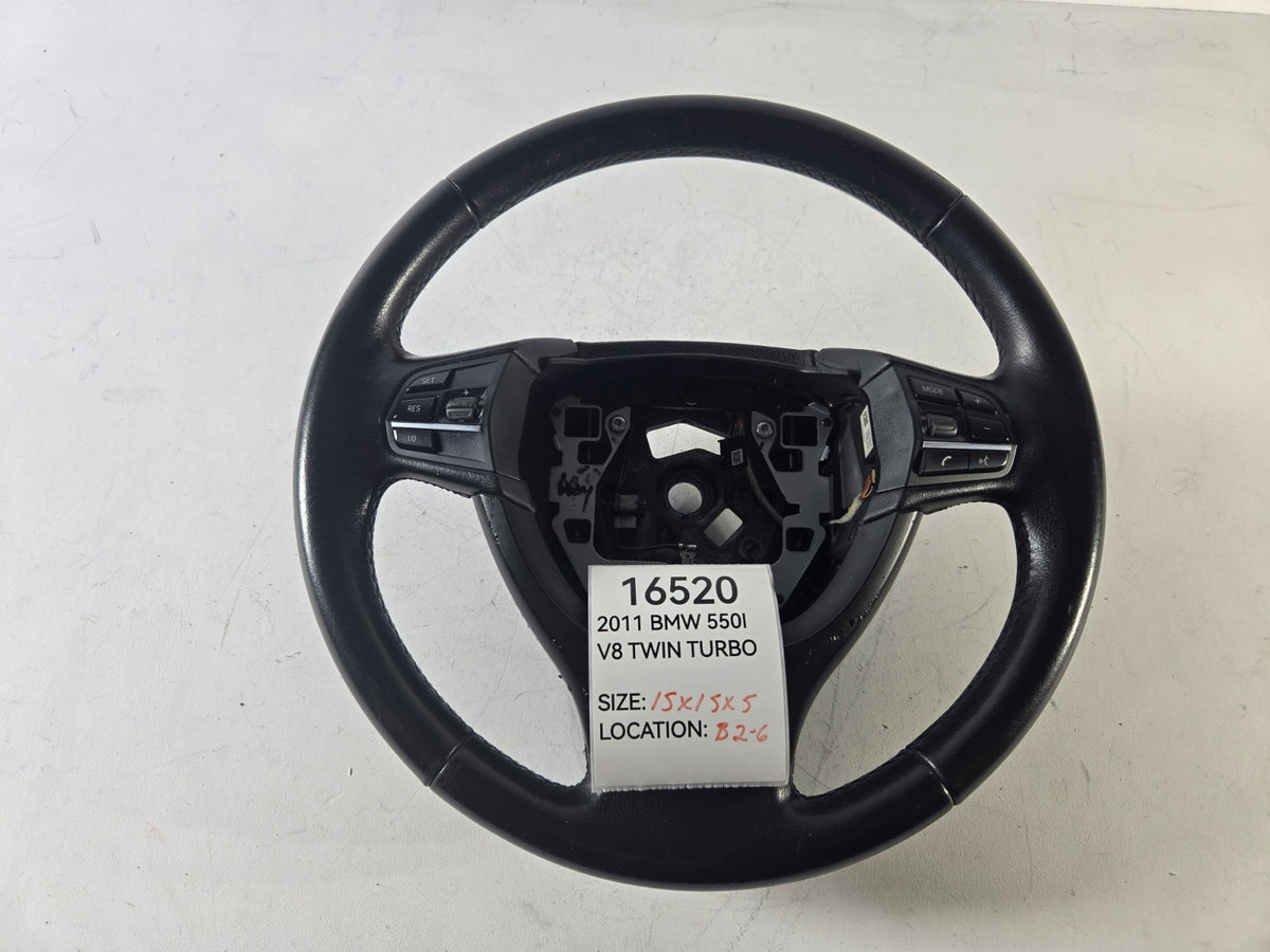 2010 2017 BMW 528i 535d 550i Steering Wheel Cruise Control Media Buttons OEM