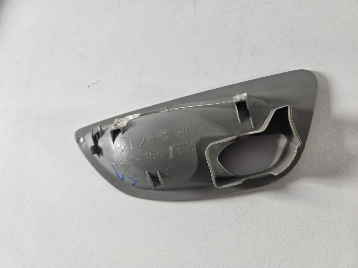 2010 2016 BMW 528i 535d 550i Left Driver Rear Door Inner Handle Bezel Trim OEM