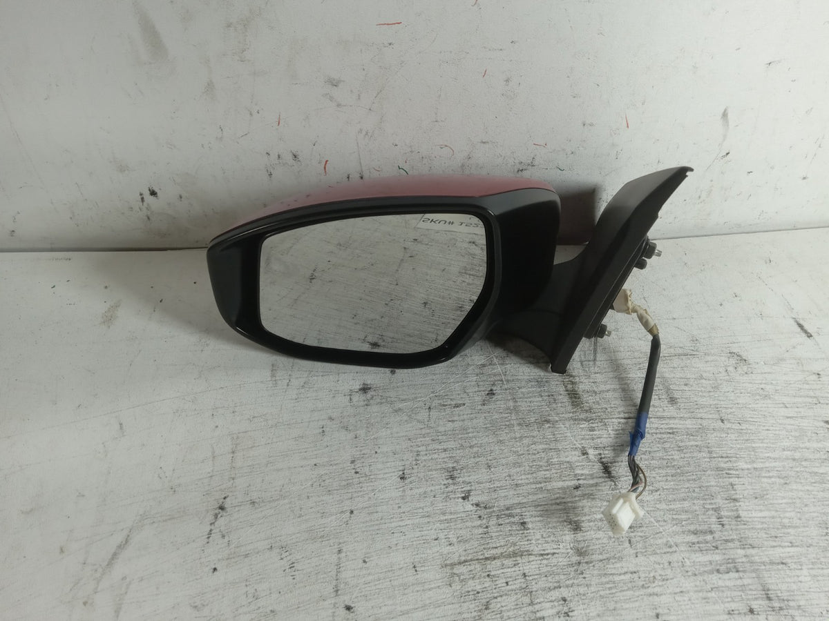 2013-2015 Nissan Sentra Left Front Door Side Rear View Mirror Heated OEM 15234