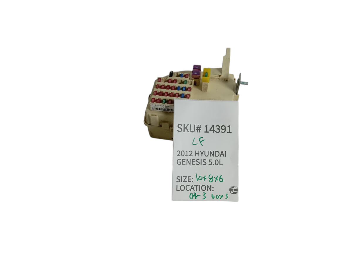 2012-2014 Hyundai Genesis Cabin Fuse Relay Box 91950-3M201 OEM 14391