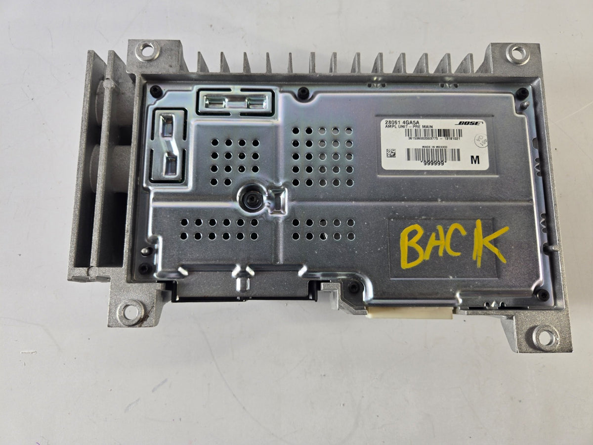 2014 2015 Infiniti Q Q50 AM FM Radio Amplifier AMP Bose OEM 280614GA5A