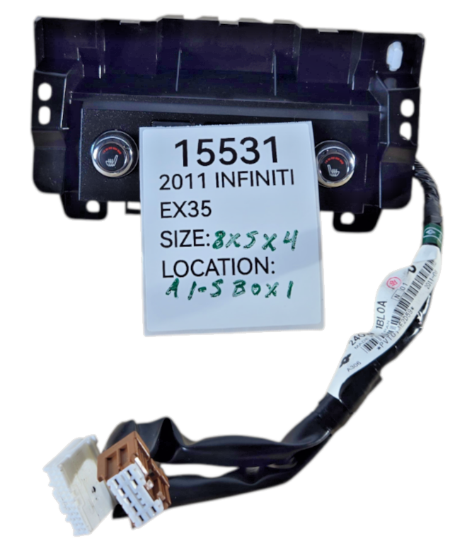 2008 2017 Infiniti EX EX35 G G25 G37 QX50 Center Console Heated Switch Panel OEM