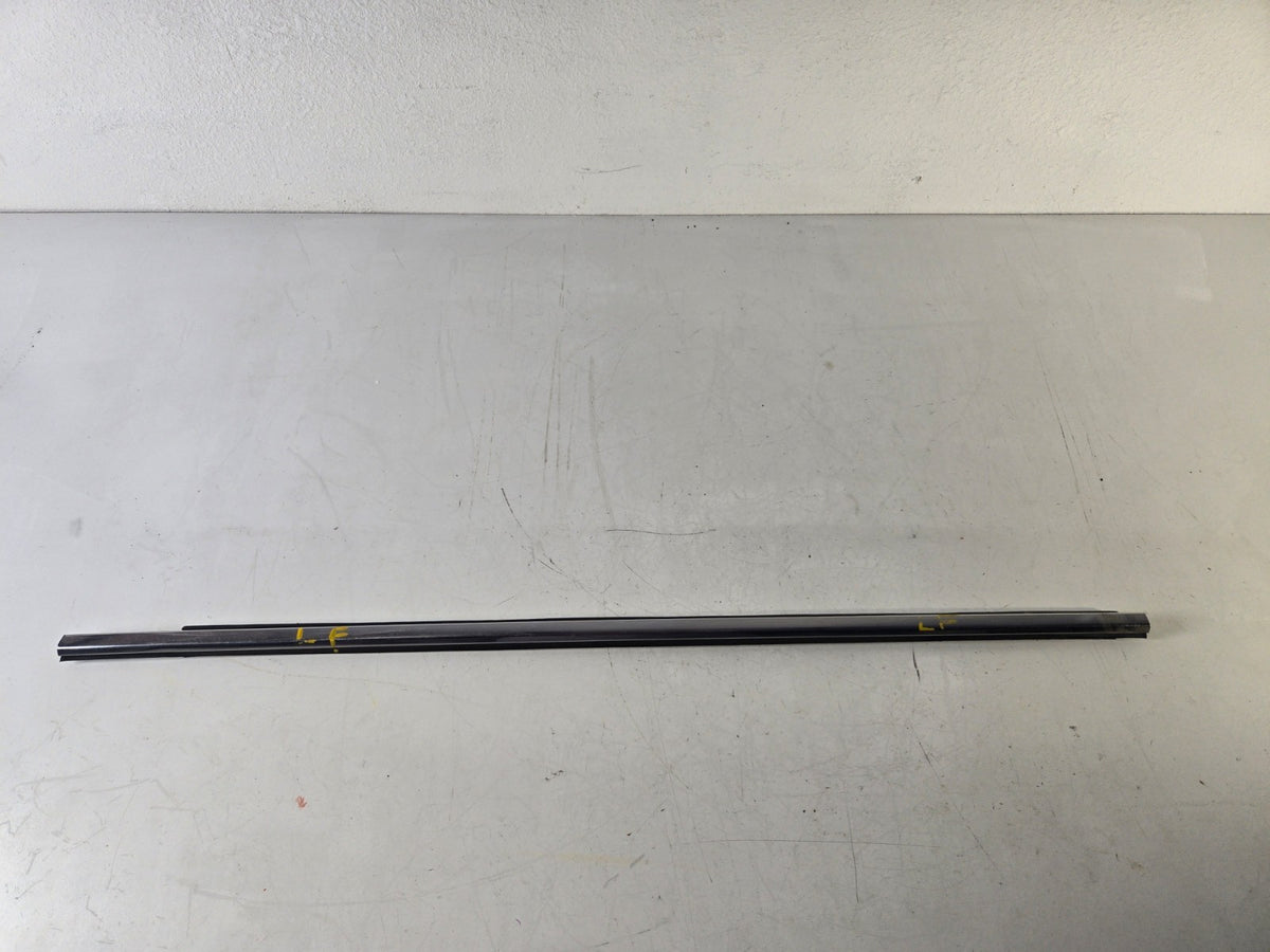 2014 2024 Infiniti Q50 Left Driver Front Door Outer Belt Weather Strip Chrome OE