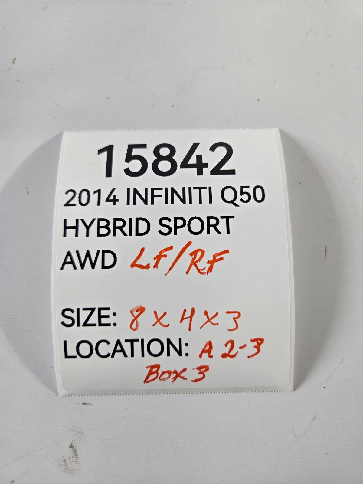 2014 2019 Infiniti Q50 High Low Pitch Note Horn Horns 256104GA0A OEM 256204GA0B