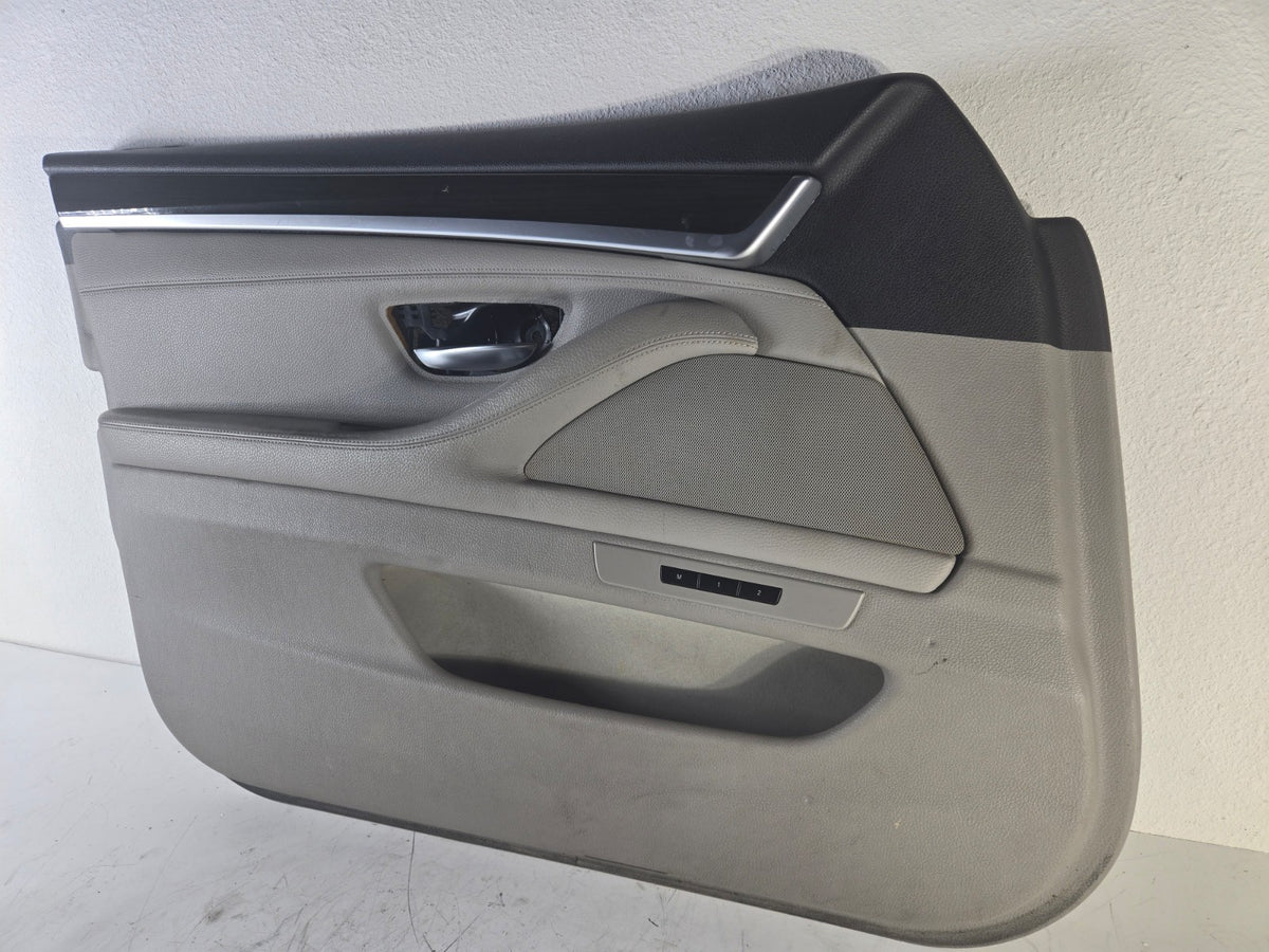 2010 2013 BMW 5 Series 528i 550i Left Driver Front Door Inner Trim Panel OEM