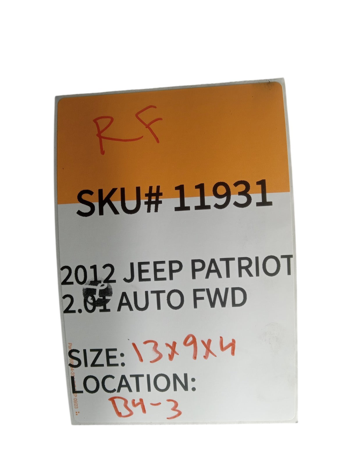 2012-2015 Jeep Patriot Right Front Alternator Mount Bracket OEM 11931