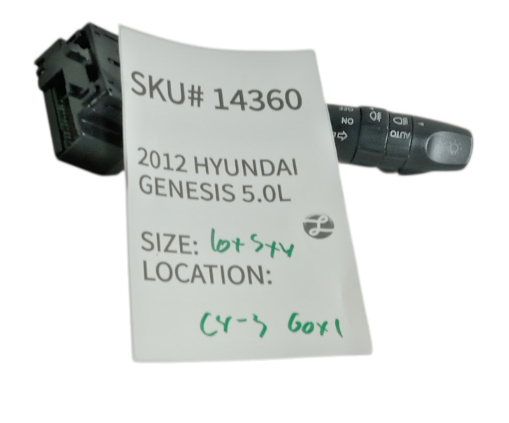 2012 2014 Hyundai Genesis Driver Steering Column Headlight Turn Signal Switch OE