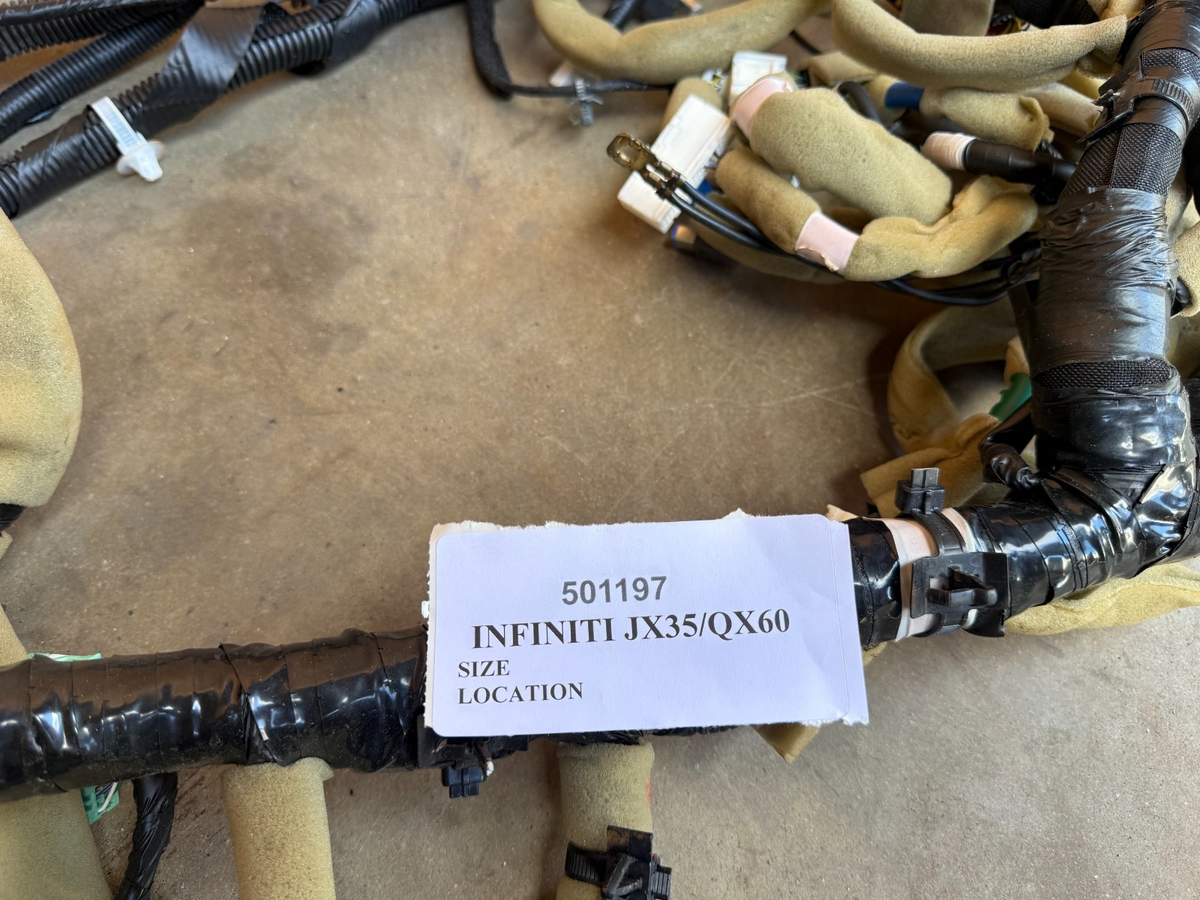 2013 Infiniti JX35 dash instrument panel wire wiring harness cable 24010-3ja1a