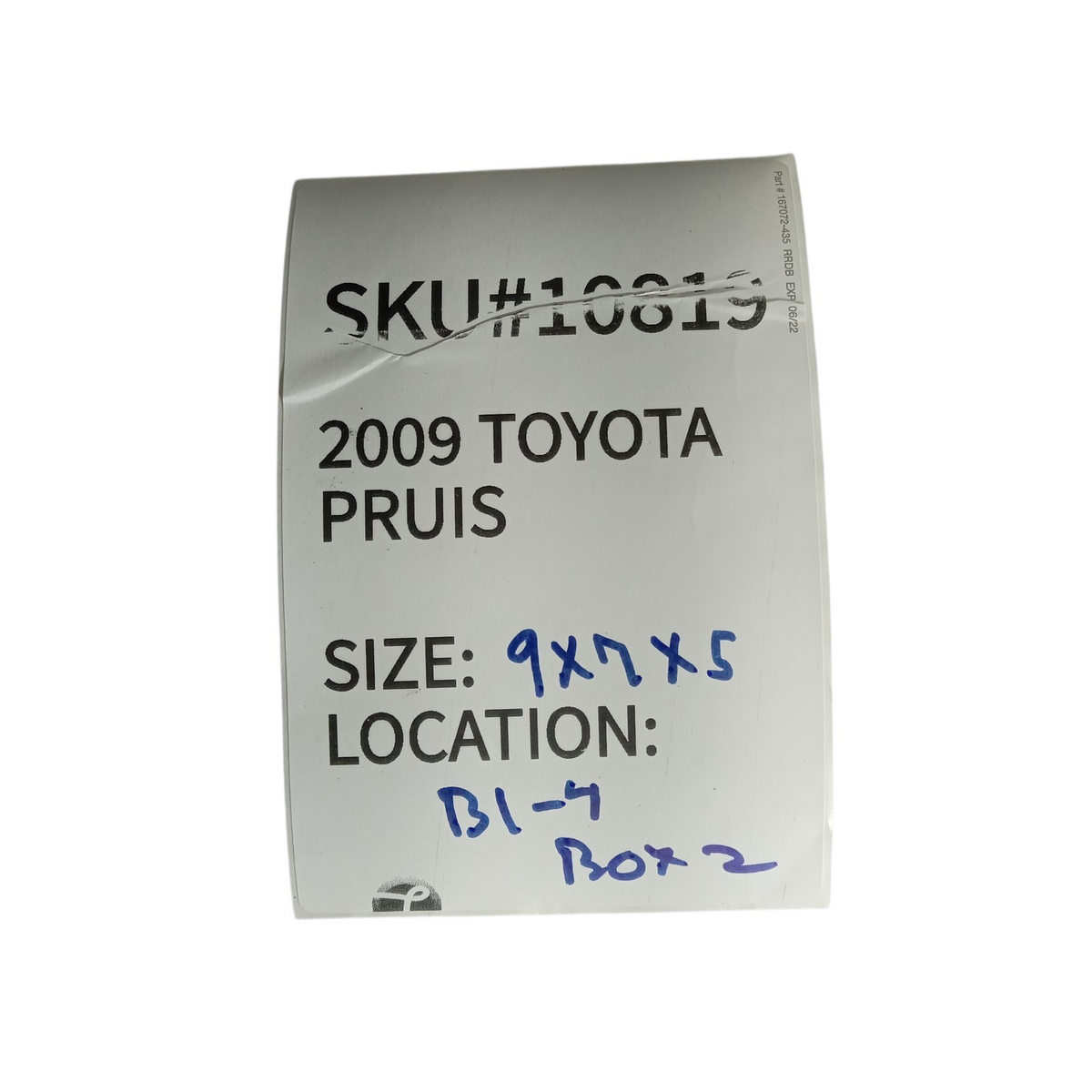2004-2009 Toyota Prius Coolant Control Valve Assembly OEM 10819