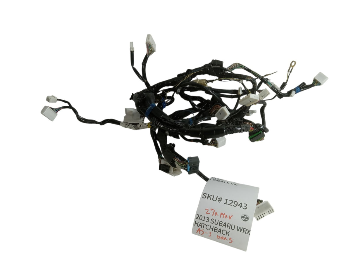2011-2014 Subaru Impreza Dash Instrument Wire Wiring Harness 81302FG280 OEM 2942