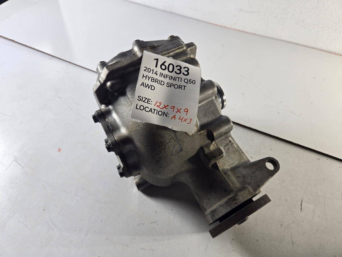2014 2018 Infiniti Q50 Hybrid AWD 4WD Front Differential Assembly OEM 38500AR49A