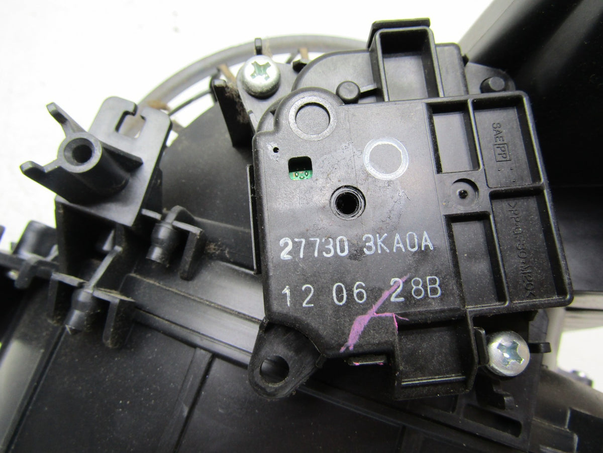 2014 Infiniti Qx60 front dash heater ac air blower motor housing box hvac OEM