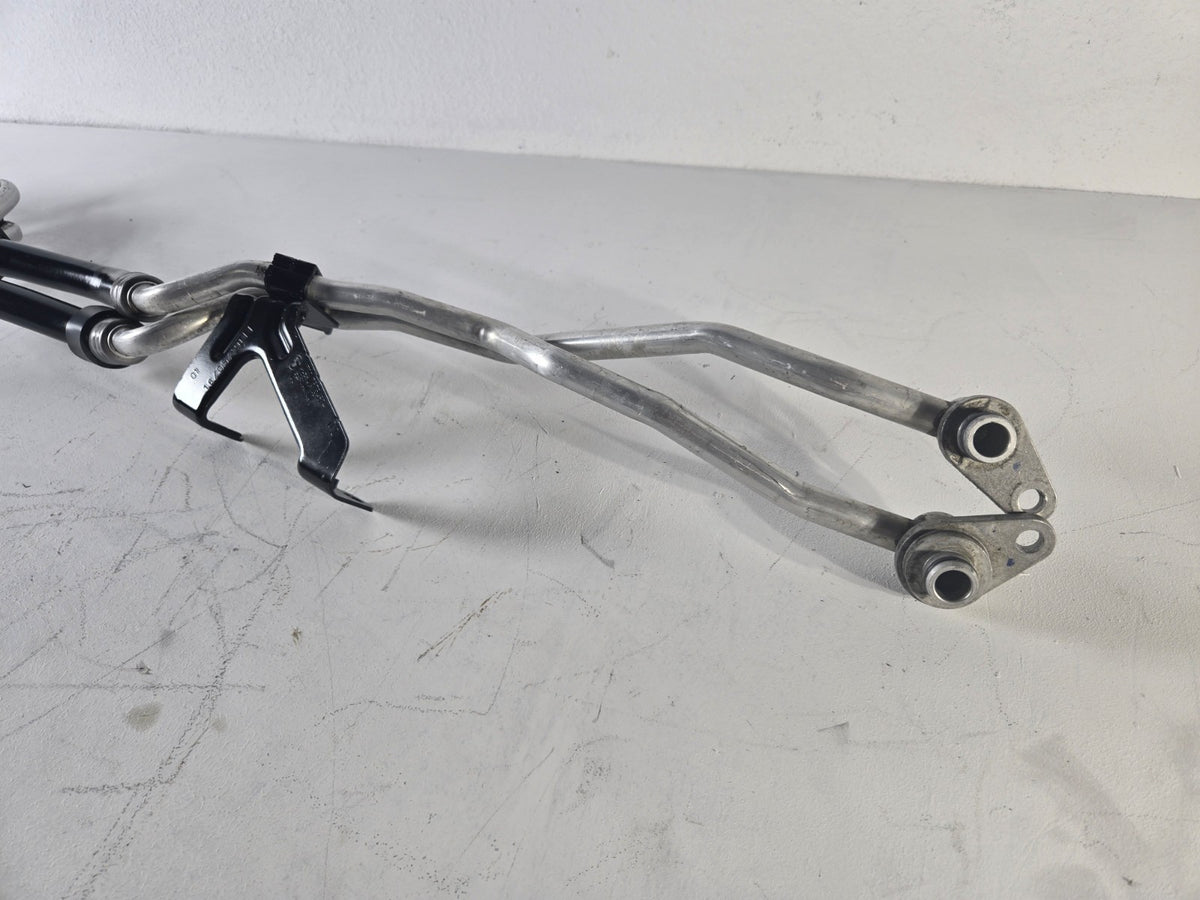 2010 2015 BMW 5 Series 550i GT Transmission Oil Cooling Hose Line Pipe OEM