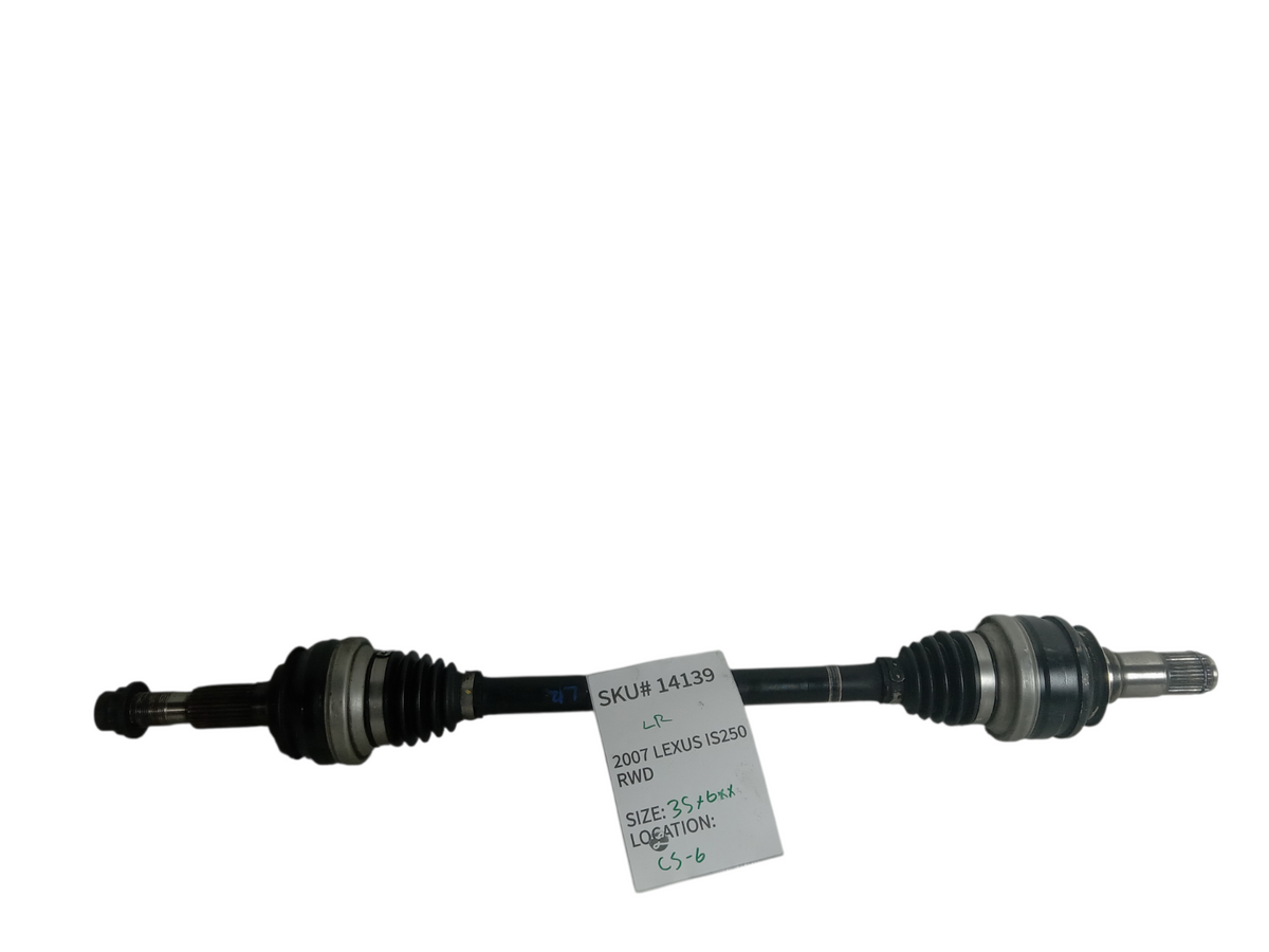 2007-2008 Lexus IS250 Left Rear CV Axle Shaft Assembly Driver Side OEM 14139