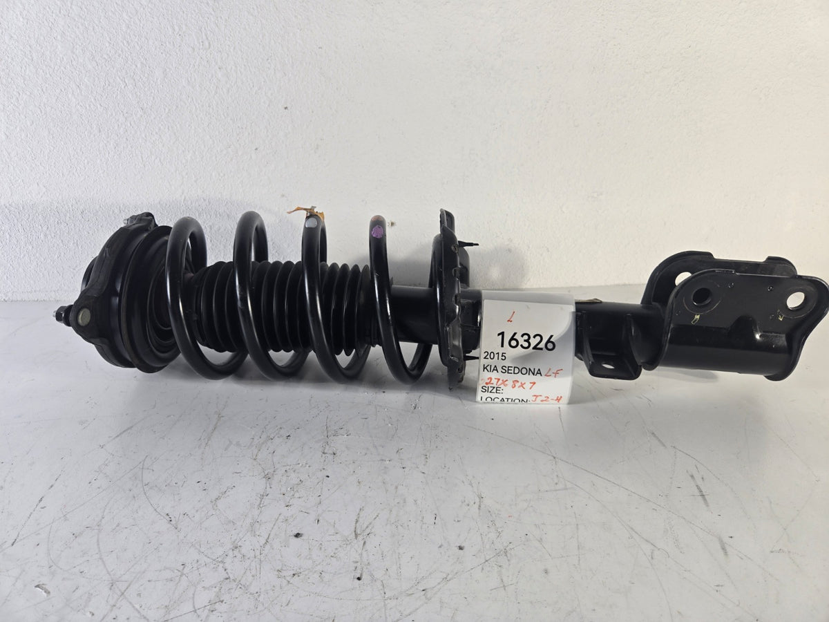 2015 2018 Kia Sedona Left Driver Front Suspension Shock Absorber Coil Spring OEM