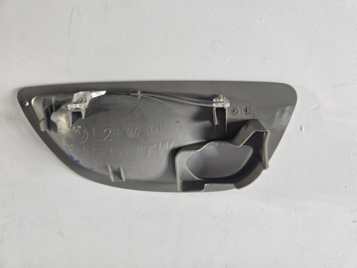 2010 2016 BMW 528i 535d 550i Left Driver Rear Door Inner Handle Bezel Trim OEM