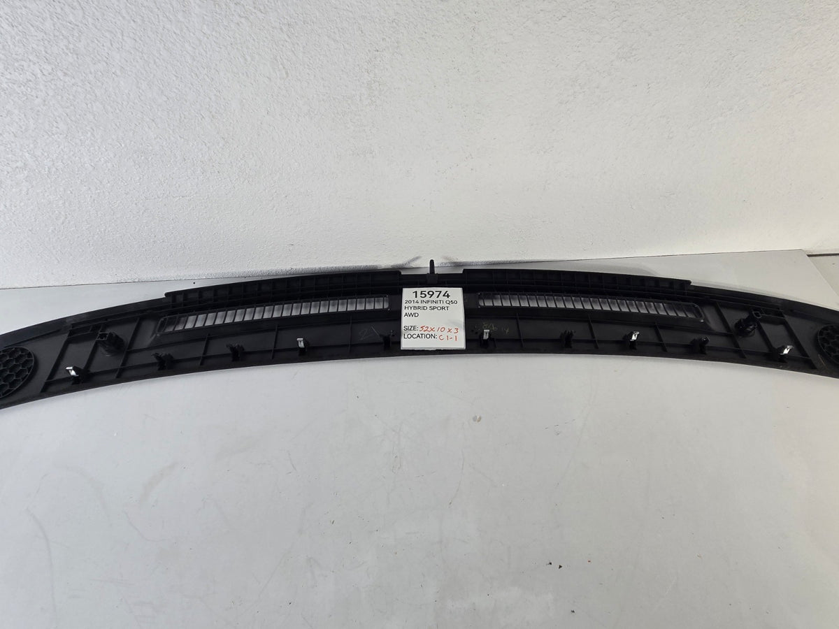 2014 2018 Infiniti Q50 Dash Instrument Air Vent Grille Cover Speaker Trim Panel