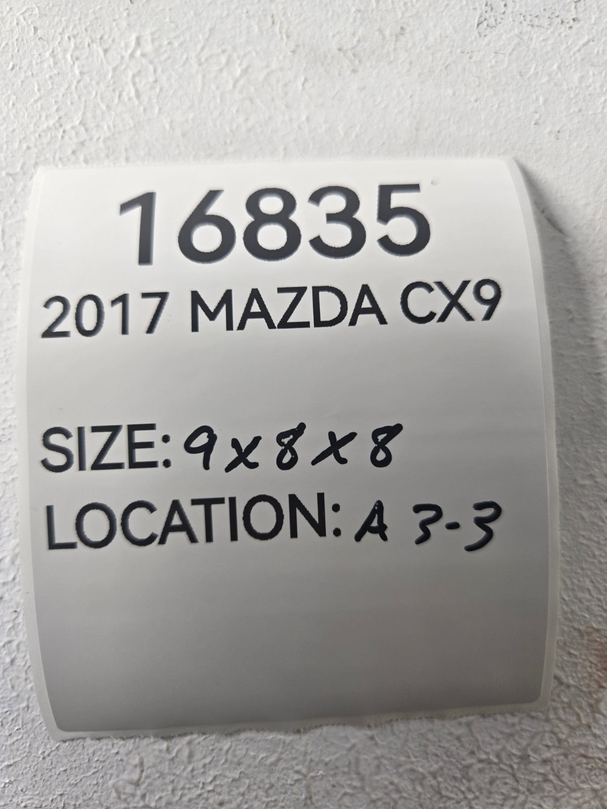 2016 2023 Mazda CX-9 CX9 Front A/C Heater Blower Fan Motor OEM TK4861B10