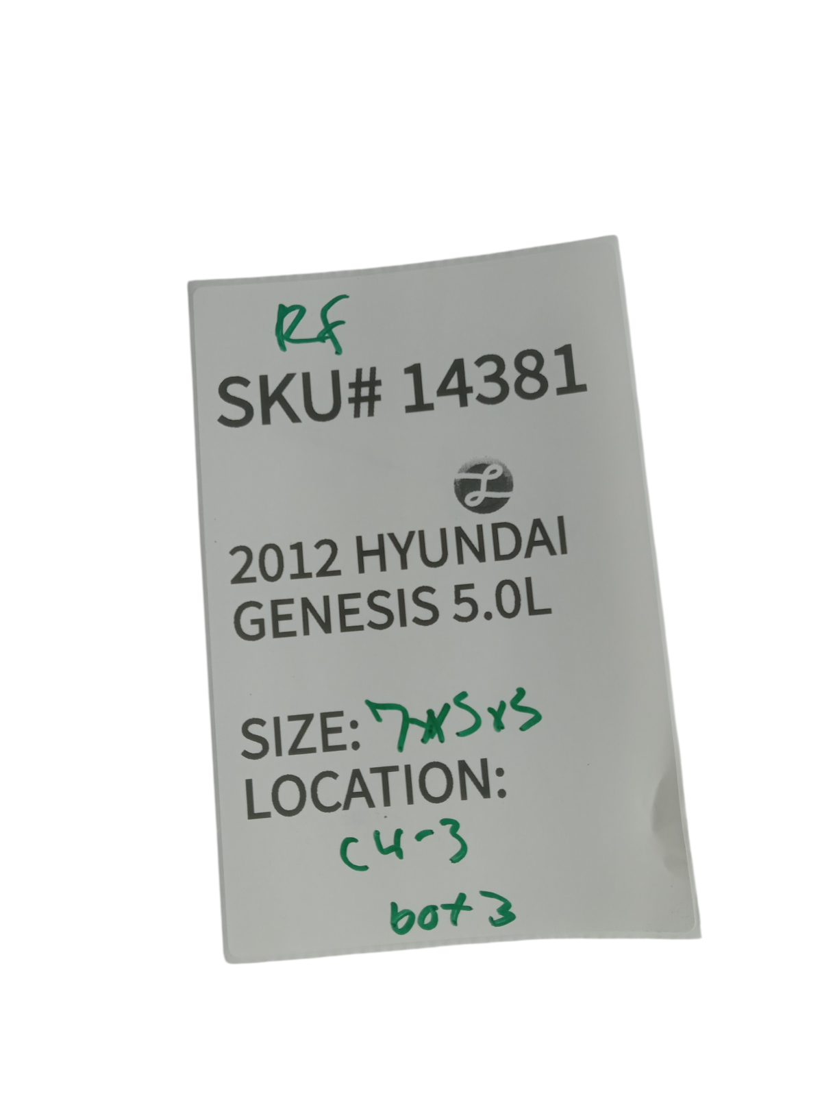 2012-2014 Hyundai Genesis Heater Temperature Module 97255-3MXXX OEM 14381