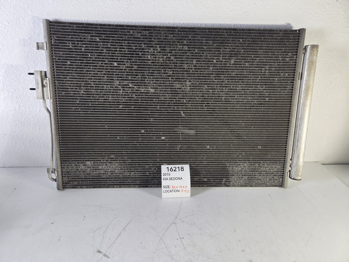 2015 2018 Kia Sedona AC Air Conditioner Condenser Assembly OEM 97606A9000