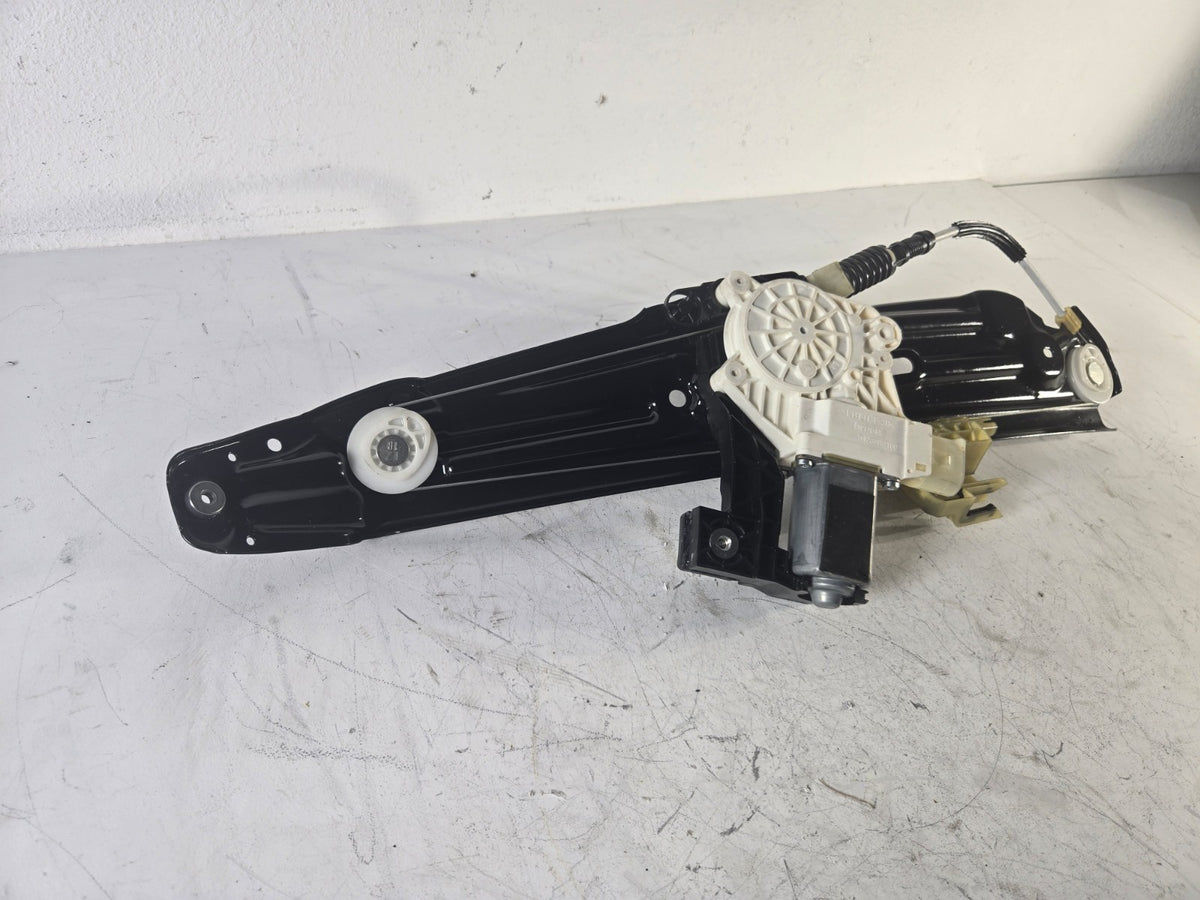 2010 2016 BMW 5 Series 550i Left Driver Rear Door Window Regulator Motor OEM