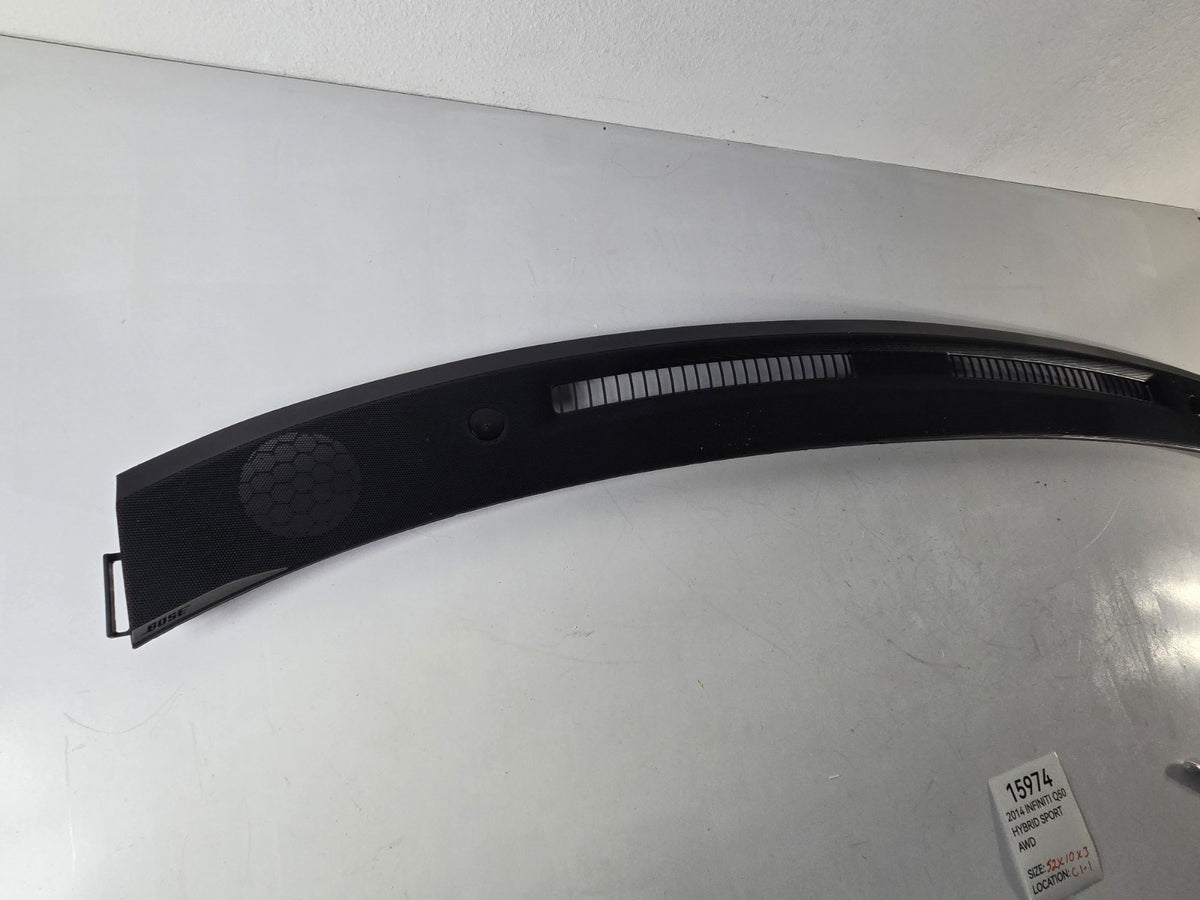 2014 2018 Infiniti Q50 Dash Instrument Air Vent Grille Cover Speaker Trim Panel