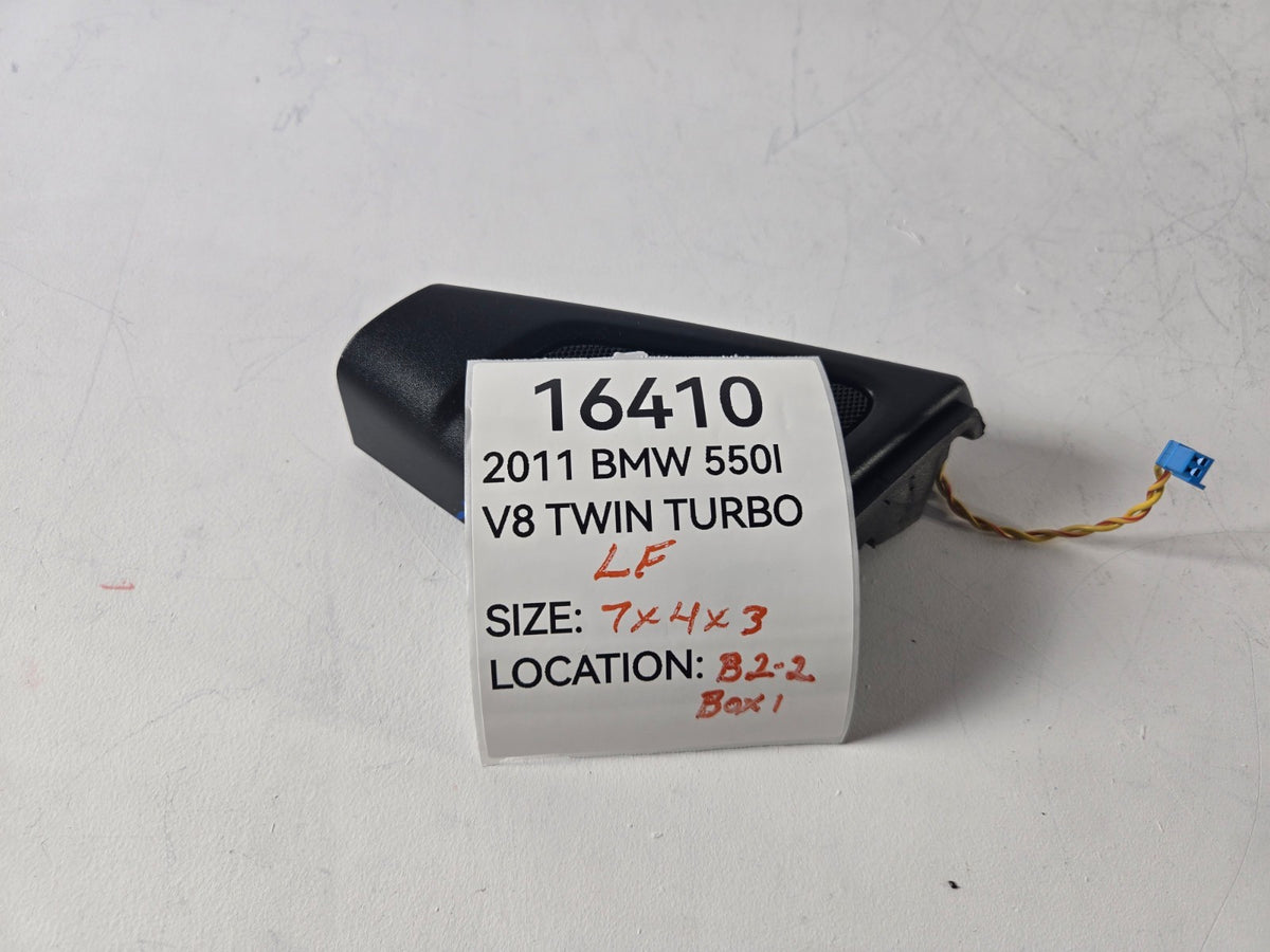 2010 2016 BMW 528i 535d Left Driver Front Door Corner Tweeter Speaker Cover OEM