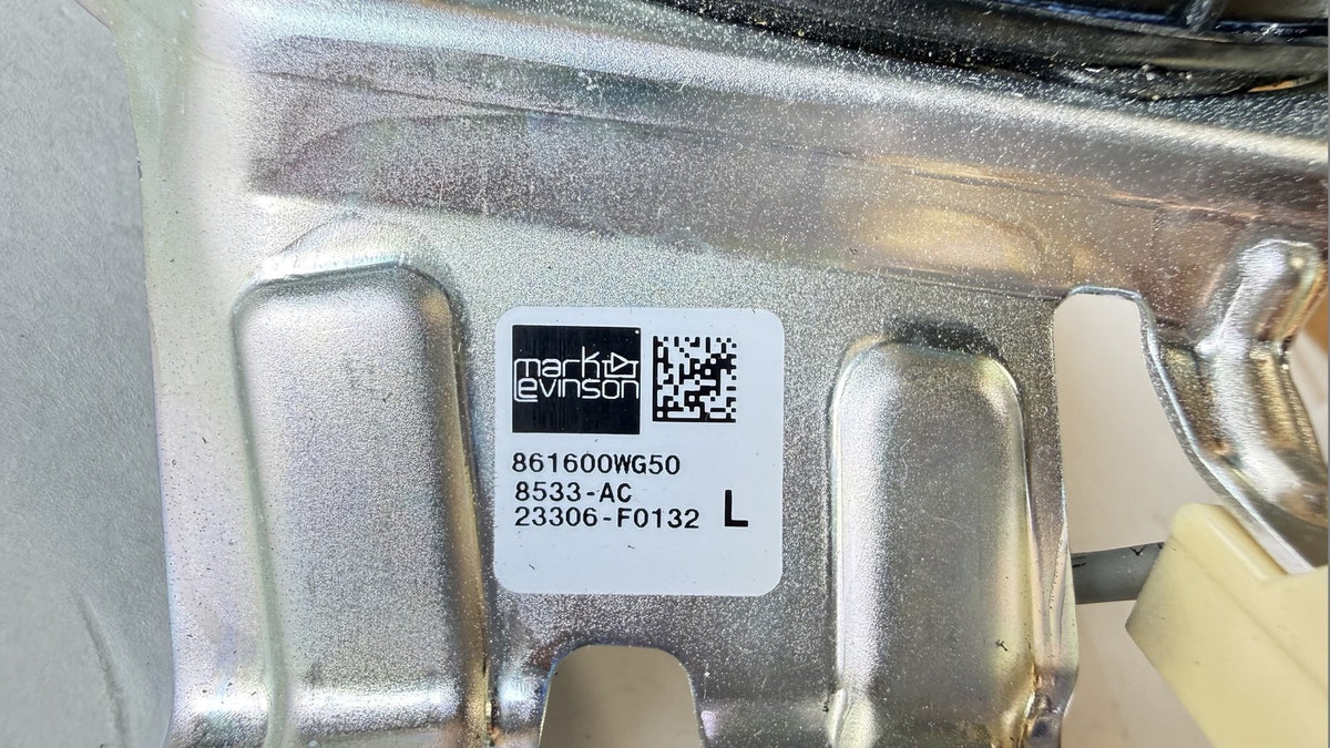 Lexus LS460 Speaker Assy, Rear Door No.2 Rear Left 86160-0WG50 Genuine OEM