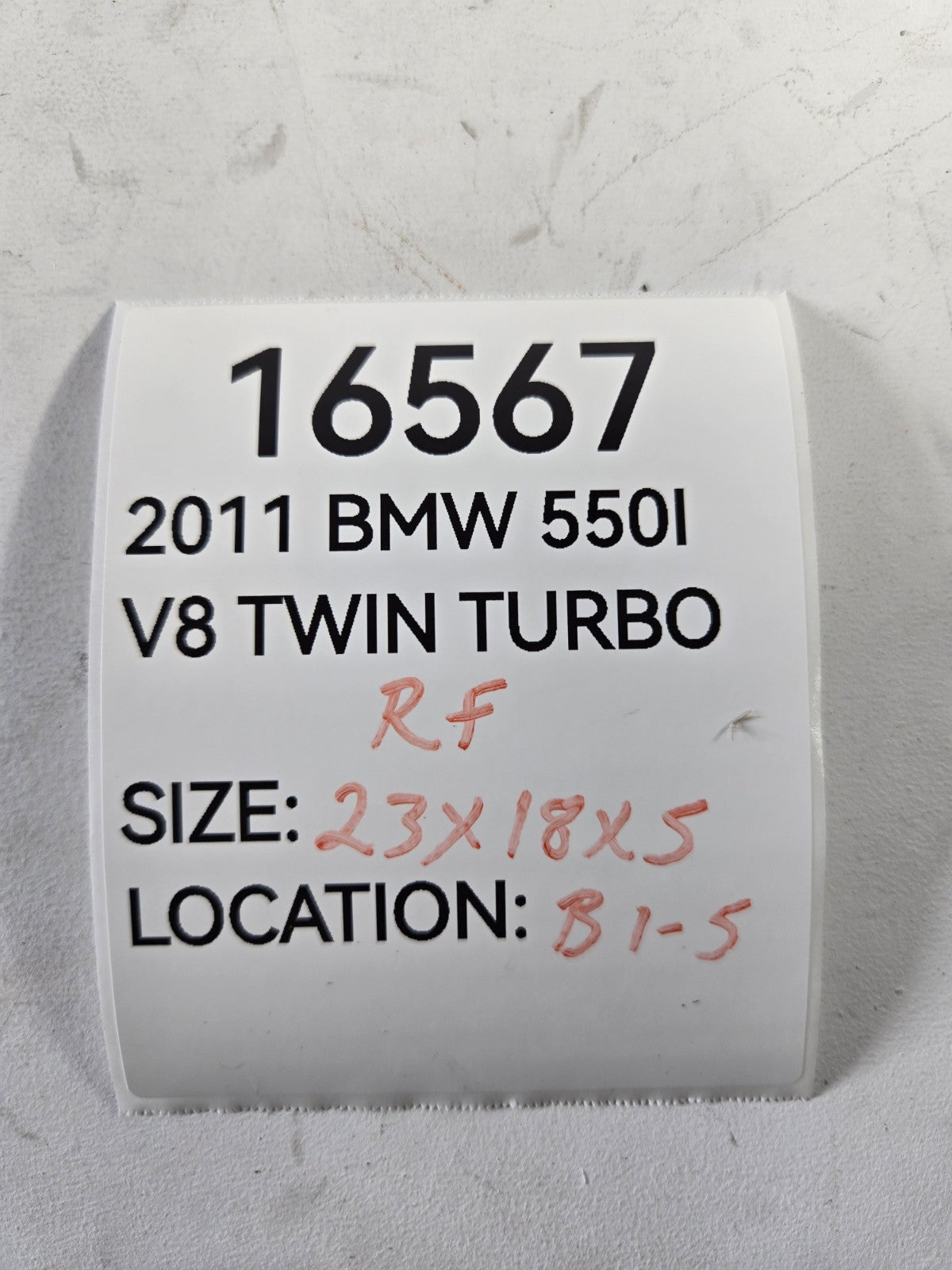 2010 2016 BMW 528i 535d 550i Right Passenger Front Windshield Cowl Panel Cover