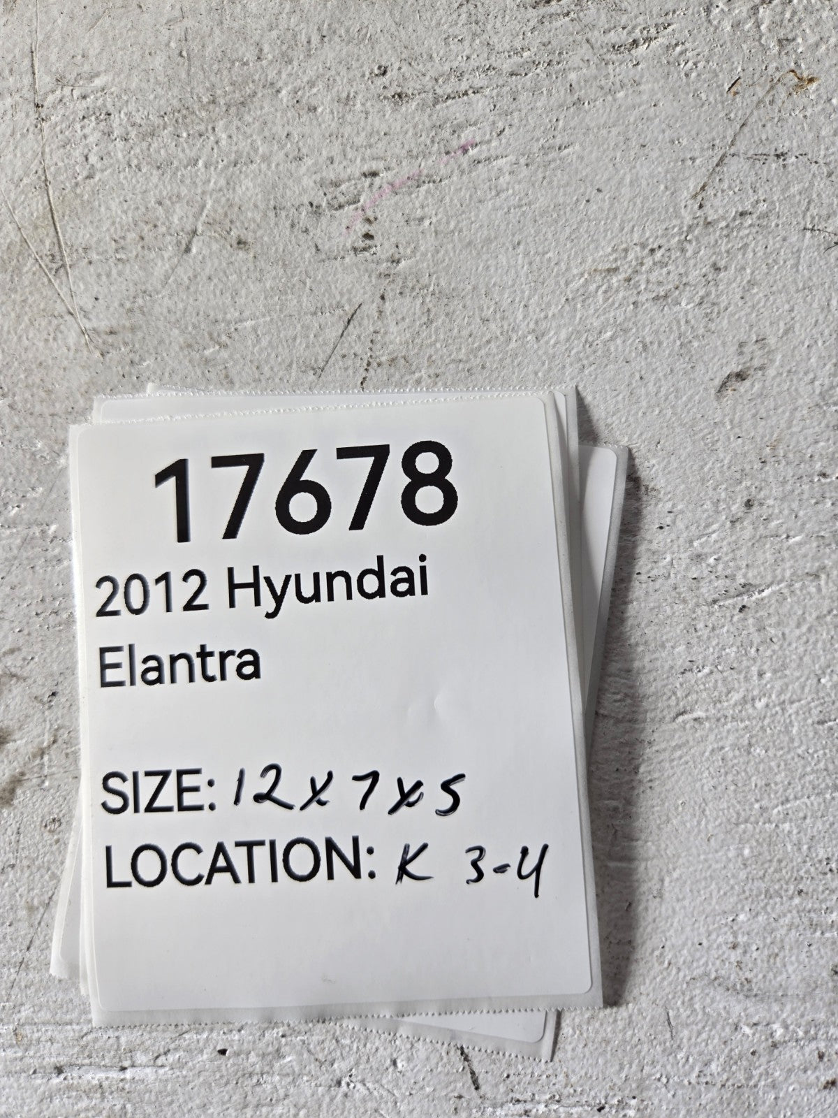 2011 2015 Hyundai Elantra Battery Terminal Cable Wire Harness OEM 371803X001